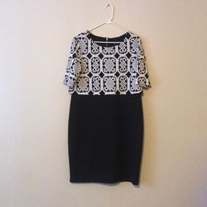 Black and White Social Dress